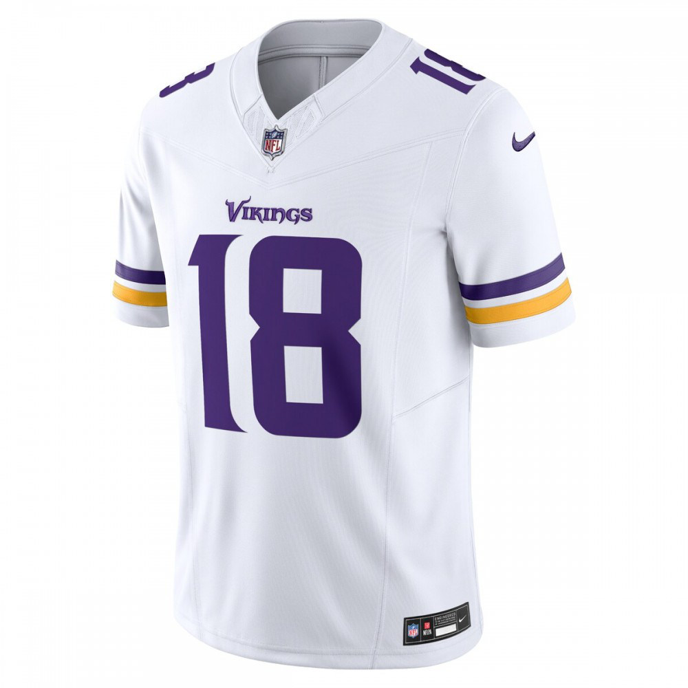 Justin Jefferson Minnesota Vikings Nike Vapor F.U.S.E. Limited Jersey - White-Profan Arena